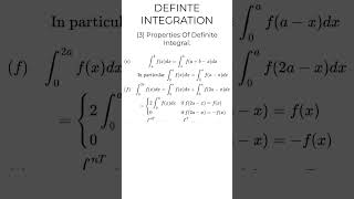 Definite Integration  PART 2 maths jee jee2025 integration integral cbse iitjee 12th math [upl. by Cirdek]