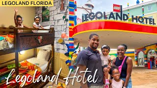 Legoland Florida Hotel  Lego Kingdom Room Shipwreck Restaurant and More [upl. by Nimar631]