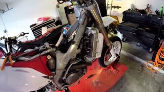 How to get lights on a CRF 450R Supermoto [upl. by Conant589]