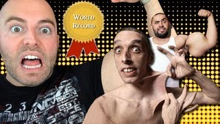 10 Most BIZARRE WORLD RECORDS [upl. by Adlog854]