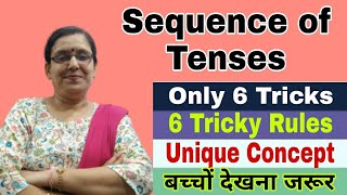 Sequence of Tenses  Errors of tenses  Tenses  6Tricky rules of Sequence of tenses [upl. by Jarret]