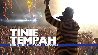 Tinie Tempah feat Zara Larsson  Girls Like Live At The Summertime Ball 2016 [upl. by Atikihc]