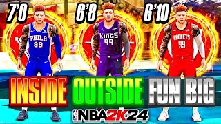 THE TOP 3 CENTER BUILDS IN NBA 2K24 [upl. by Vida87]