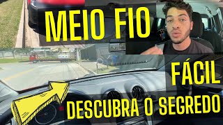 MEIO FIO  O SEGREDO Como ALINHAR RENTE AO MEIO FIO DE FORMA SIMPLES [upl. by Junno]