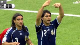 Argentina vs Germany 1 1 pen 2 4 World Cup 2006 Full Highlights HD [upl. by Akisej]