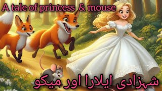 A tale of princes elara amp mouse شہزادی ایلارا اور میکو Fairytales gudiya waly cartoon kid carton [upl. by Nollek792]