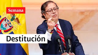 ¿Congreso puede destituir a Petrose desató el debate en el país  SEMANA [upl. by Happ]