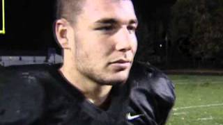 KYLE MATHEWSON AND LEE ETZLER CHURUBUSCO FOOTBALL INTERVIEWS [upl. by Rema]