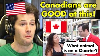 American Reacts to Canadians Answering Canadian Trivia [upl. by Achorn]