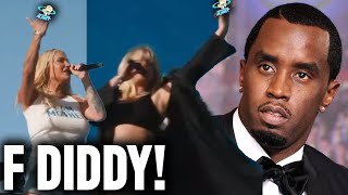 Coachella Screams quotF P Diddyquot As Kesha Shares BIZARRE Diddy Collab for Tik Tok [upl. by Eryn]