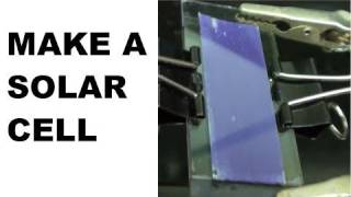 Make a Solar Cell  TiO2Raspberry based [upl. by Halfon]