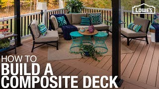 Learn How To Build a Deck with Composite Decking Material [upl. by Siradal]