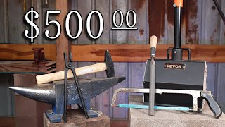 Affordable Blacksmithing  Budget friendly TOOLS [upl. by Giah]