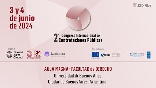 2º Congreso Internacional de Contrataciones Públicas [upl. by Hamburger]