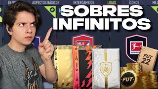 ABRE SOBRES INFINITOS Y CRAFTEA SBCs FACILMENTE EN FIFA 22  TUTORIAL DE GRINDEO DE SBCs DE LIGAS [upl. by Frodi7]