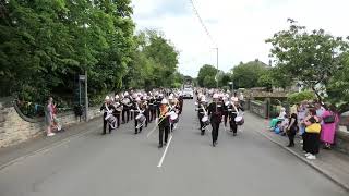 Boness Childrens Fair Festival  HM Royal Marine Band  Wellington March [upl. by Ragan]