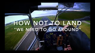 LEARNING TO FLY  Episode 2  How To Land A Plane  Kemble Flying Club  Skyranger Swift [upl. by Taub756]