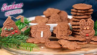 Lebkuchen Rezept  leckere Weihnachtsplätzchen zum ausstechen [upl. by Tennaj]