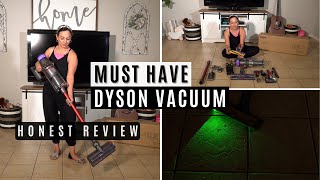 Unboxing amp Initial review of the Dyson Outsize Plus Vaccuum [upl. by Afinom]