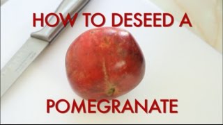 How To Deseed A Pomegranate Drinks Made Easy [upl. by Pero]