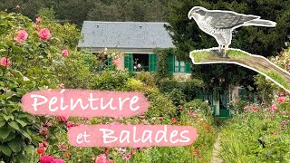 Peinture balades dans la nature entre Giverny et Paris et mes livres coup de coeur 📖🎨 VLOG 23 [upl. by Bale]