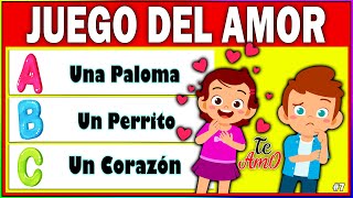 JUEGO Del AMOR 👁‍🗨 En SITUACIONES Para NIÑOS 👦 TEST Para TRABAJAR La EMOCIÓN Del AMOR 💝 y AMISTAD [upl. by Joceline302]