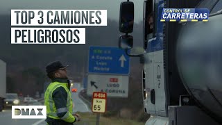 Estas son algunas de las infracciones más comunes entre camiones  Control de Carreteras [upl. by Enetsuj357]