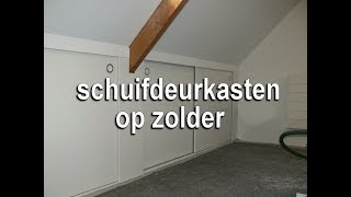 Schuifdeurkasten op zolder te Rotterdam [upl. by Pooh]