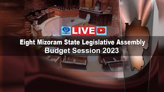 Eight Mizoram State Legislative Assembly 11th Session  Dt 1522023 [upl. by Nedrob]