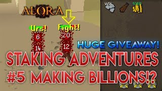 ALORA STAKING ADVENTURES  Commentary 5  DRAGON CLAWS GIVEAWAY [upl. by Fancy]