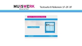 DEMO Testsuite 8 Rekenen en Wiskunde 1F2F3F [upl. by Lelah480]