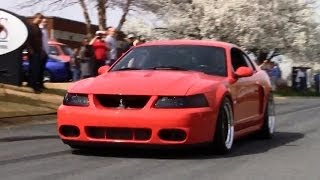 SVT Cobra Club and ProDyno CruiseIn Leaving Show HD  Part 3 [upl. by Nommad]