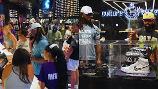 RAIDERS RB ALEXANDER MATTISON TAKES KIDS ON SHOPPING SPREE IN VEGAS [upl. by Johanna]