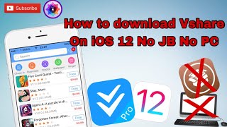 How to download VShare on iOS 12 no jailbreak No computer 100 [upl. by Yendroc]