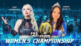 IRON SHARPENS IRON Womens Championship Match [upl. by Ainavi]