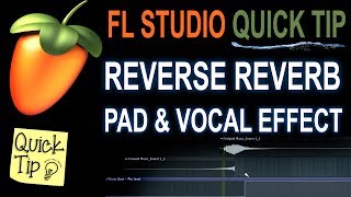 How To Make A Reverse Reverb Effect In FL Studio [upl. by Eshman945]