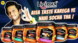 Trying Every LICIOUS SPREADS For The First Time  Licious Spreads Review  TAE [upl. by Viviane]