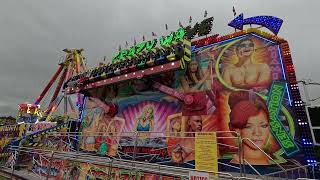 Jay Barwicks Crazy Wave Miami Offride Pov  Farrars Funfair Sheffield Firth Park 15082024 [upl. by Targett]