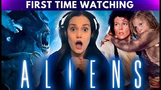 Is Aliens 1986  the GREATEST SEQUEL of all time  Movie Reaction  First Time Watching [upl. by Aicella]