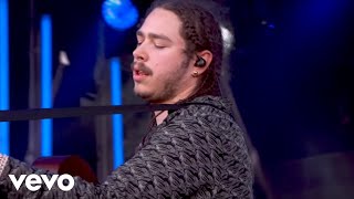 Post Malone  Go Flex Live From Jimmy Kimmel Live [upl. by Ludba809]