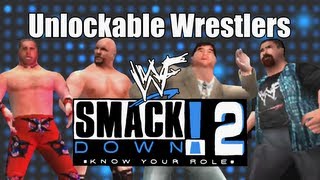 WWF SmackDown 2  Hidden Unlockable Wrestlers [upl. by Nunes]