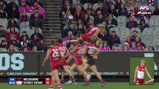 Woolworths Mark of the Year  Round 21 2018  AFL [upl. by Jocko]