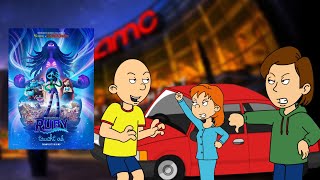 Caillou Misbehaves on the way to quotRuby Gillman Teenage KrakenquotGrounded [upl. by Jill]