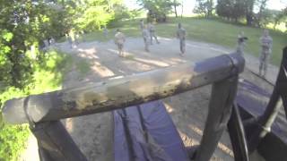 Fort Campbells 101st Sustainment Brigade tackle Sabalauski Air Assault Obstacle Course [upl. by Ravilob]