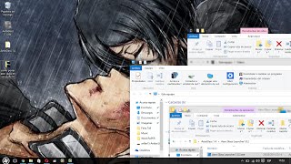 como poner aero glass en windows 10 [upl. by Sarilda]