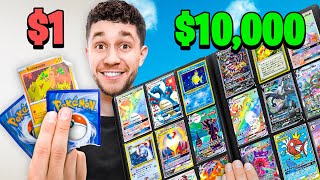 I Bought a 1 vs 10000 Pokémon Card Collection [upl. by Felike]