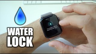 How to Turn ON or OFF Apple Watch Water Lock  What is it for [upl. by Amir]