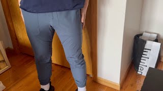 LULULEMON ABC JOGGER  DAILY WEAR  REVIEW  1 YEAR [upl. by Pooley]