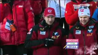 Gregor Schlierenzauer Vikersund 2011 2375m ORF1 Bessere Qualität [upl. by Anirbas]