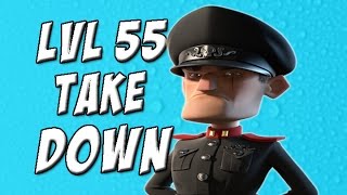 Boom Beach How To Beat Hammerman HQ LVL 55 [upl. by Rebeca980]